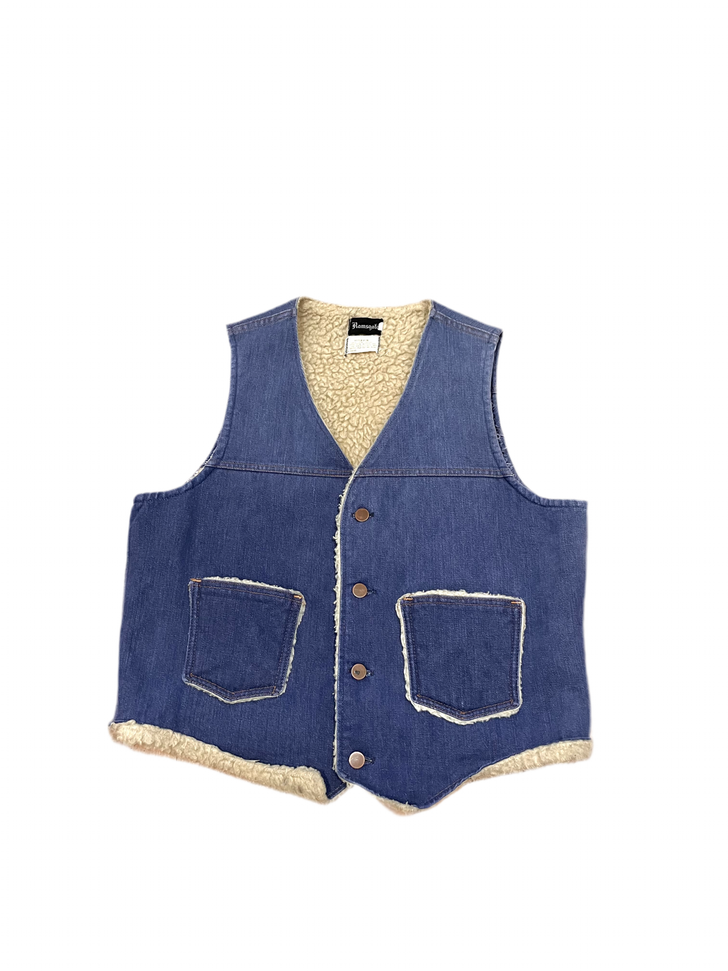 Ramsgate Sherpa Lined Denim Vest
