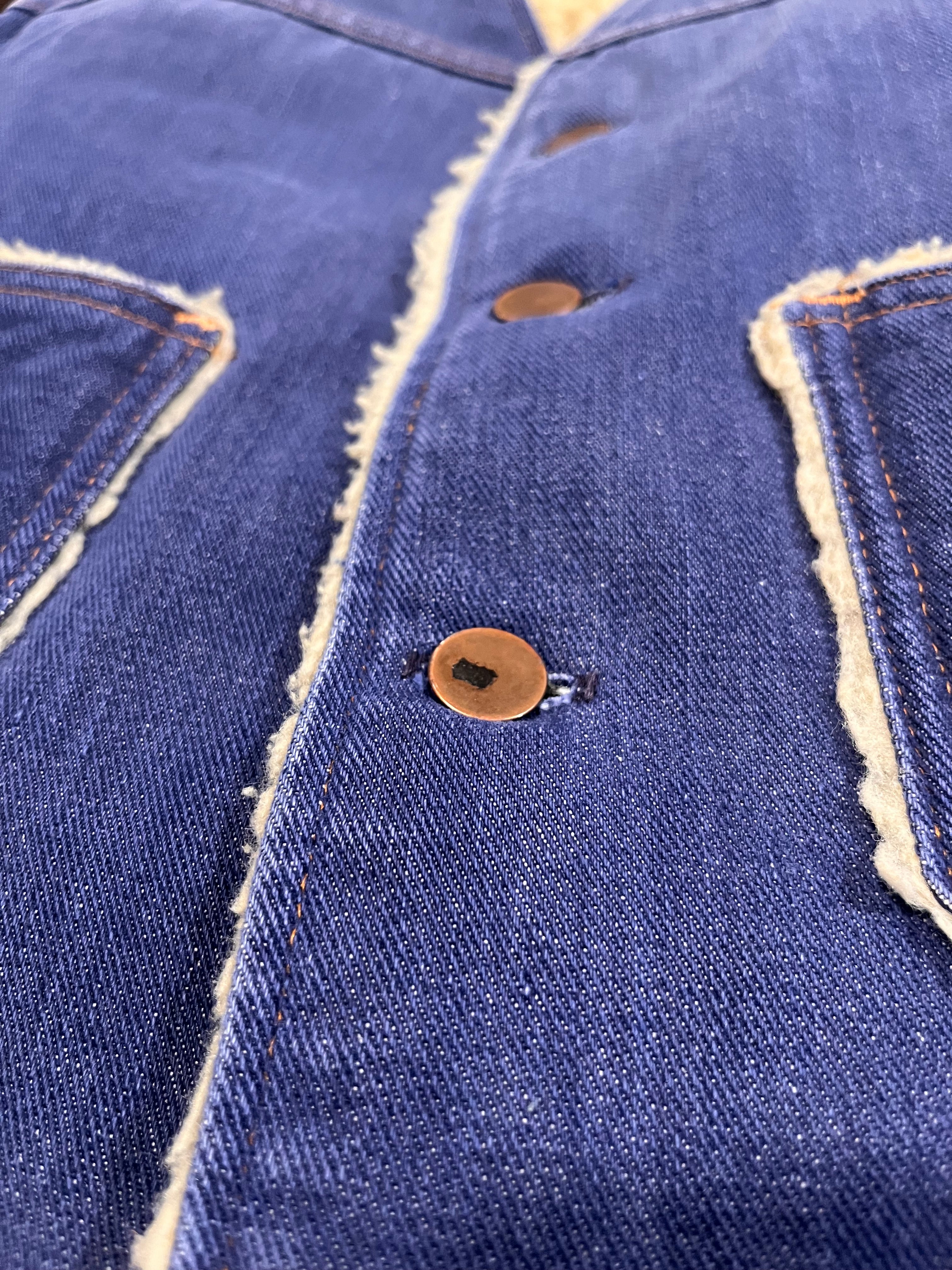 Ramsgate Sherpa Lined Denim Vest