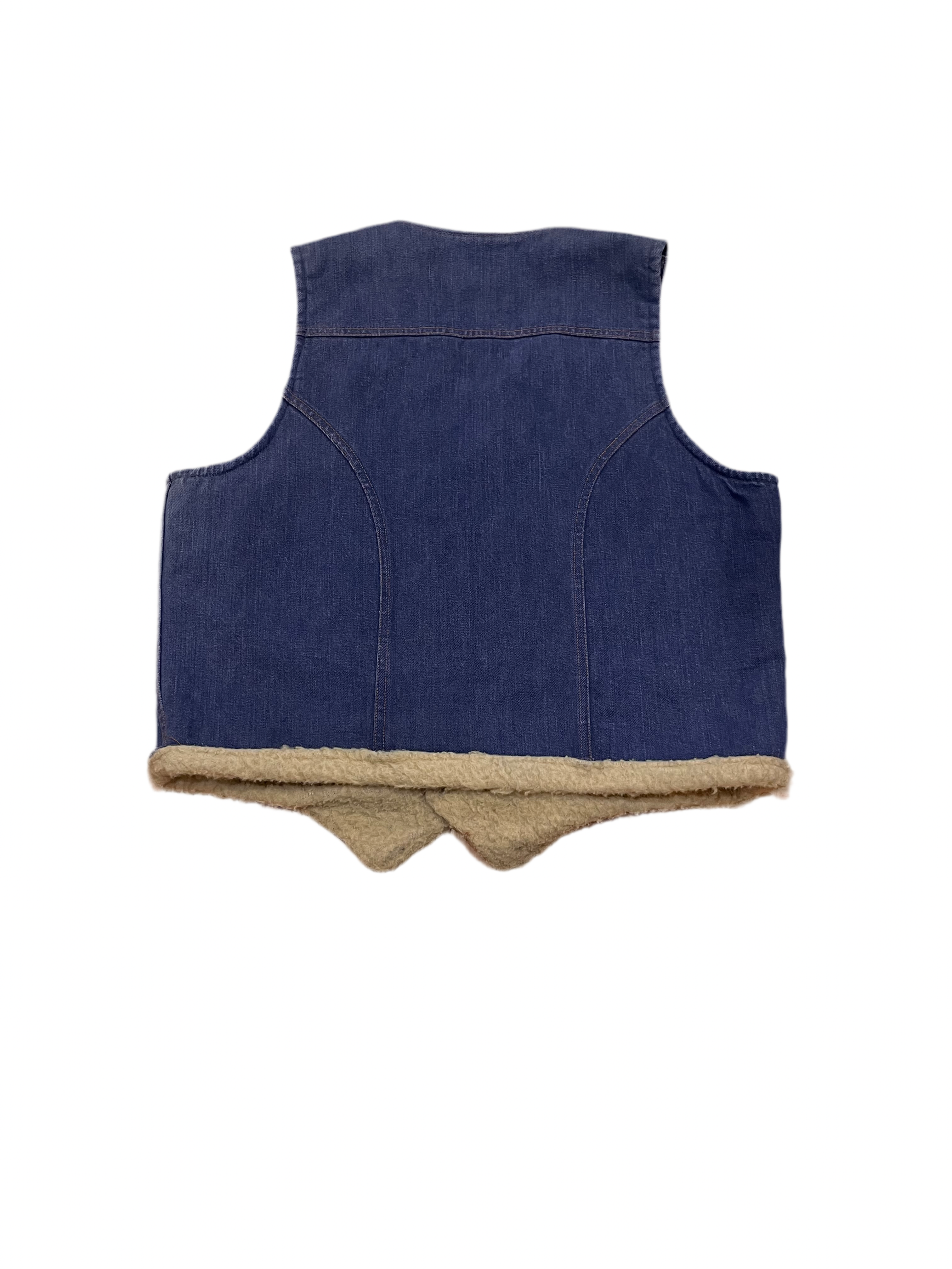 Ramsgate Sherpa Lined Denim Vest