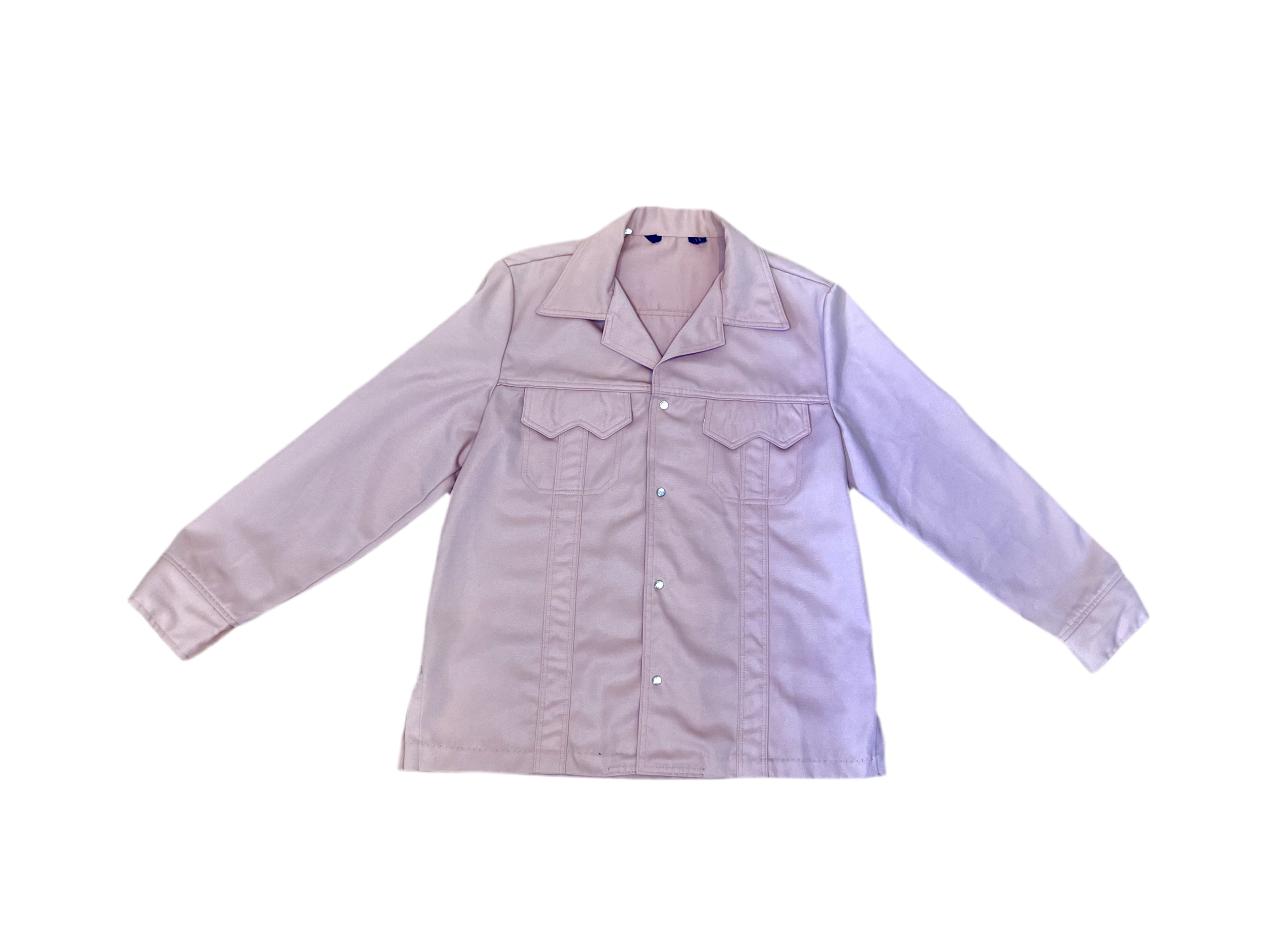 70’s western pearl button snap Overshirt