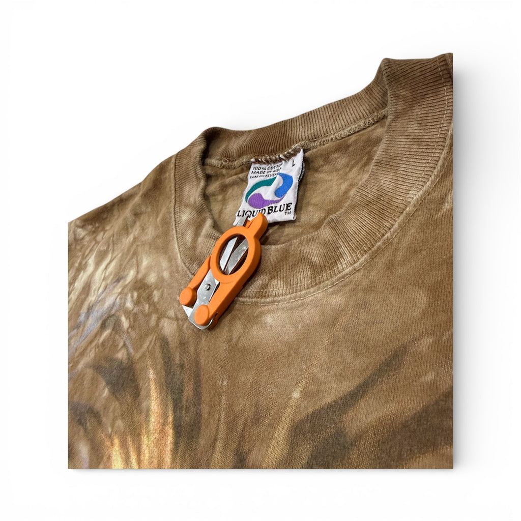 1996 Star Wars Liquid Blue Chewbacca Tie Dye AOP